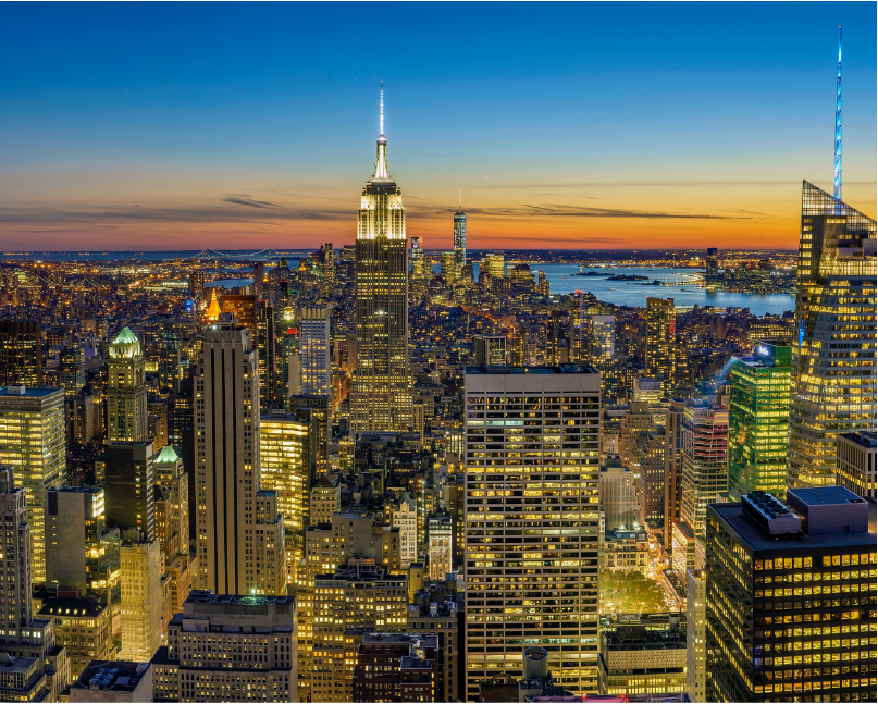 New York desde Ecuador