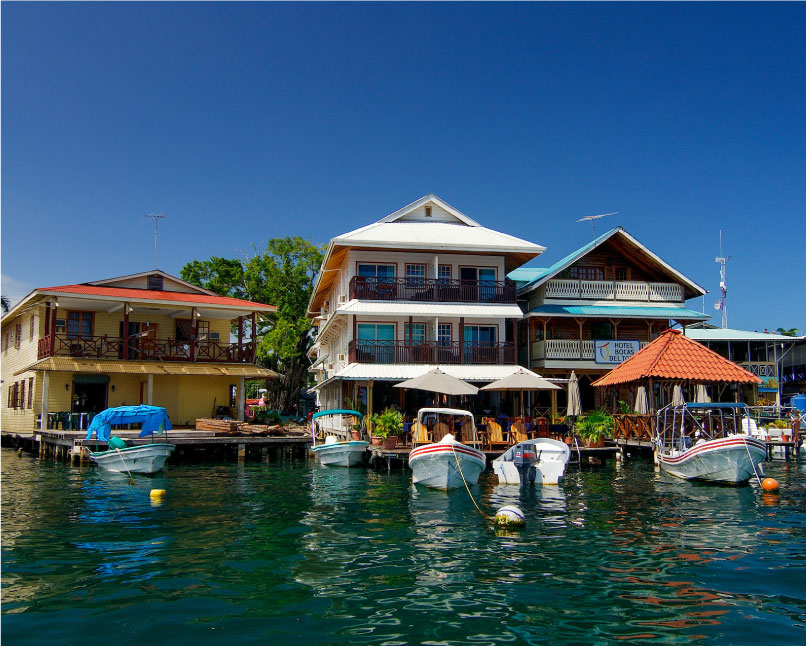 Bocas del Toro con Panamá Ciudad
